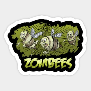 Zombees Sticker